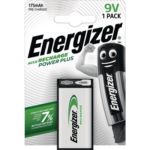 Batteries Energizer NiMh E-BLOCK 9V